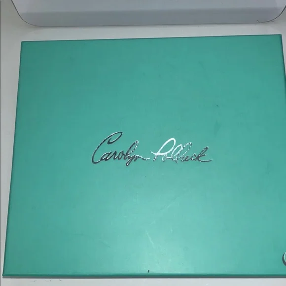 NWOT Carolyn Pollack Sterling Silver Squash Blossom Designer Necklace Earrings - Picture 11 of 12